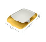 Corbeille à courrier Cosy avec organisateur, A4