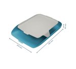 Corbeille à courrier Cosy avec organisateur, A4