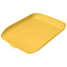 Corbeille à courrier Cosy, L268 x H43 x P358 mm, jaune