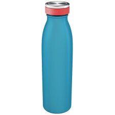 Bouteille isotherme 500 ml Cosy, bleu, boissons chaudes 7h et froides 15h, D68 x H235 mm