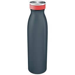 Bouteille isotherme 500 ml Cosy, gris, boissons chaudes 7h et froides 15h, D68 x H235 mm