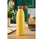 Bouteille isotherme 500 ml Cosy, jaune, boissons chaudes 7h et froides 15h, D68 x H235 mm