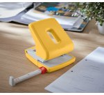 Perforateur 2 trous Cosy, jaune, capacité 30 feuilles