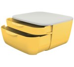 Bloc de classement Cosy, 2 tiroirs, /gris clair