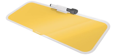 Cosy Bloc-notes en verre, 150x60x380 mm, jaune, 52690019