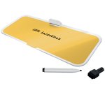 Cosy Bloc-notes en verre, 150x60x380 mm, jaune, 52690019