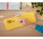 Cosy Bloc-notes en verre, 150x60x380 mm, jaune, 52690019