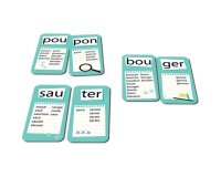 Apprendre a lire et a ecrire cocktail games sylladingo cp  au cm1 jeu du vocabulaire 96  petites cartes 700 mots 2 a 8