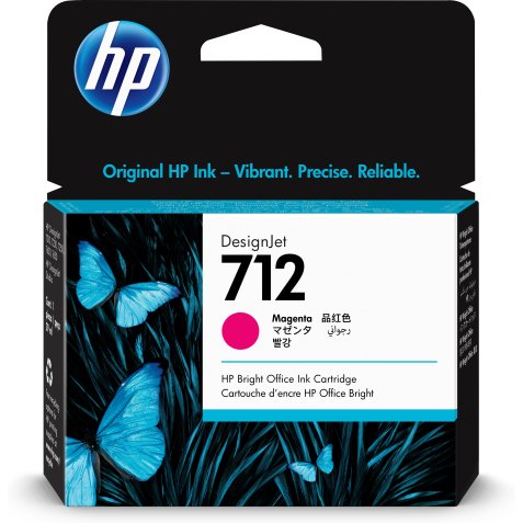 HP 712 - Magenta - Original - DesignJet - Tintenpatrone - 29 ml