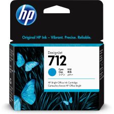 HP Cartouche d'encre DesignJet 712, cyan, 29 ml