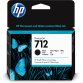 HP 712 - noir - originale - DesignJet - cartouche d'encre - 80ml