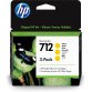 HP Paquete de 3 cartuchos de Tinta DesignJet 712 amarillo de 29 ml