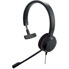 Jabra Evolve 20 UC Mono Auriculares Alámbrico Diadema Oficina/Centro de llamadas USB tipo A Negro