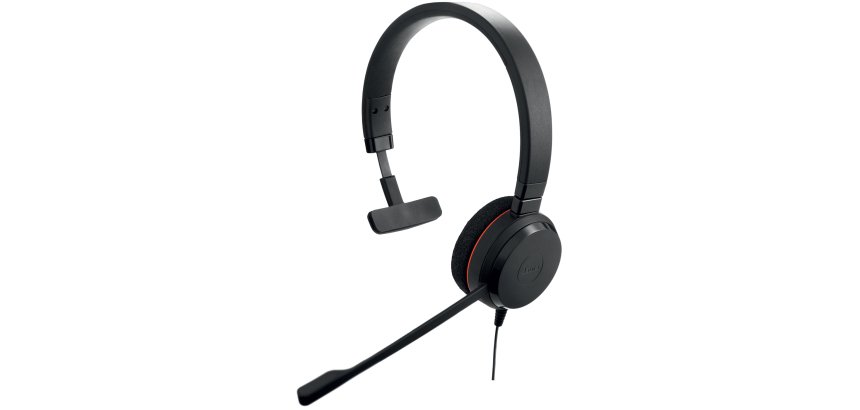 Jabra Evolve 20 Casque Avec fil Arceau Bureau/Centre d'appels USB Type-A Noir