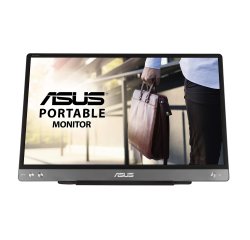 Monitor ASUS MB14AC pantalla para PC 35,6 cm (14") 1920 x 1080 Pixeles Full HD Gris