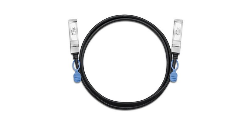 Zyxel DAC10G-1M-ZZ0103F câble InfiniBand et à fibres optiques SFP+ Noir