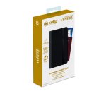 Celly Venere Passport Wallet Black Faux leather