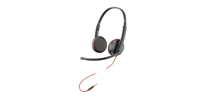 HP Poly Blackwire C3225 haut