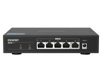 QNAP QSW-1105-5T switch No administrado Gigabit Ethernet (10/100/1000) Negro