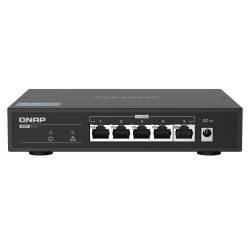 QNAP QSW-1105-5T switch No administrado Gigabit Ethernet (10/100/1000) Negro