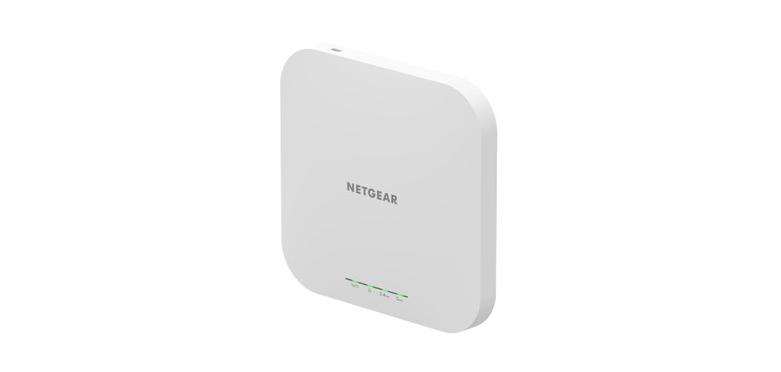 NETGEAR Insight Cloud Managed WiFi 6 AX1800 Dual Band Access Point (WAX610) 1800 Mbit/s Blanc Connexion Ethernet, supportant l'alimentation via ce port (PoE)