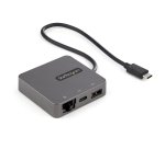 StarTech.com Adaptateur mulitport USB-C - Câble intégré de 29 cm - USB 3.1 Gen 2 - 10 Gbps - HDMI et VGA