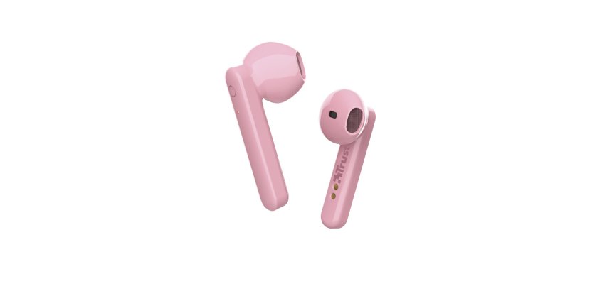 Trust Primo Headset True Wireless Stereo (TWS) In-ear Calls/Music Bluetooth Pink