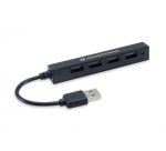 Conceptronic HUBBIES05B hub di interfaccia USB 2.0 480 Mbit/s Nero