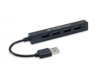 Conceptronic HUBBIES05B hub di interfaccia USB 2.0 480 Mbit/s Nero