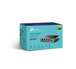 TP-Link TL-SG1005LP commutateur réseau Non-géré Gigabit Ethernet (10/100/1000) Connexion Ethernet, supportant l'alimentation via ce port (PoE) Noir