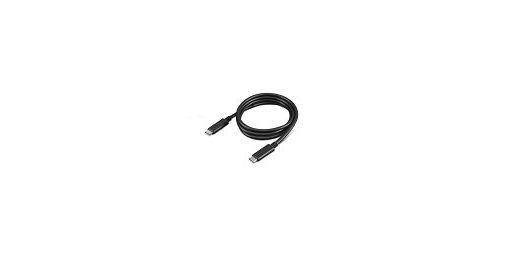 Lenovo 4X90U90619 USB cable USB 3.2 Gen 2 (3.1 Gen 2) 1 m USB C 10 Gbit/s 100 W Black