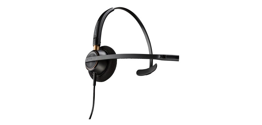 HP Poly Micro-casque Poly EncorePro 510D monaural numérique avec fonction Quick Disconnect TAA