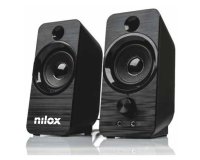 Nilox CASSE ACUSTICHE PC 6W 1-via Nero Cablato 3 W