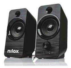 Nilox CASSE ACUSTICHE PC 6W 1-way Black Wired 3 W