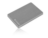 Verbatim Disque dur portable mince Store ?n? Go ALU 1 To gris