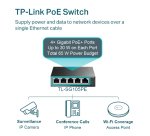 TP-Link 5-Port Gigabit Easy Smart PoE Switch with 4-Port PoE+