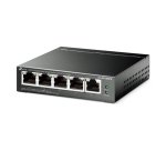 TP-Link TL-SG105PE commutateur réseau Géré L2 Gigabit Ethernet (10/100/1000) Connexion Ethernet, supportant l'alimentation via ce port (PoE) Noir