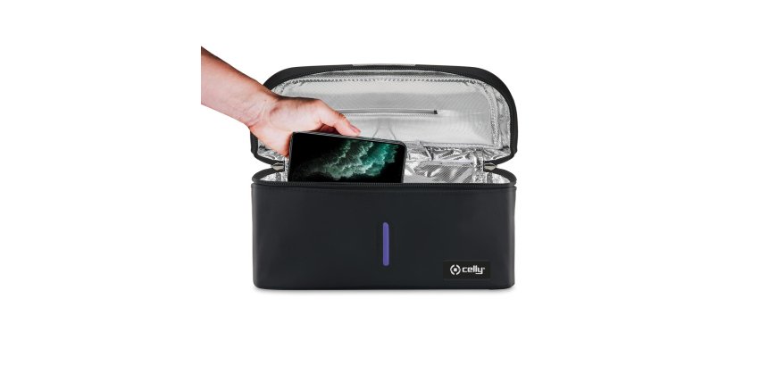 Celly STERILIZERBAG ultraviolet sterilizer Black UV-C