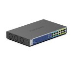 NETGEAR GS516UP Non-géré Gigabit Ethernet (10/100/1000) Connexion Ethernet, supportant l'alimentation via ce port (PoE) Gris