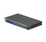 NETGEAR GS524UP Non-géré Gigabit Ethernet (10/100/1000) Connexion Ethernet, supportant l'alimentation via ce port (PoE) Gris
