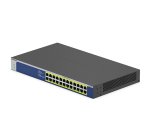 NETGEAR GS524PP Non-géré Gigabit Ethernet (10/100/1000) Connexion Ethernet, supportant l'alimentation via ce port (PoE) Gris