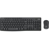 Logitech MK295 Silent Wireless Combo clavier Souris incluse Bureau USB QWERTY Anglais britannique Graphite