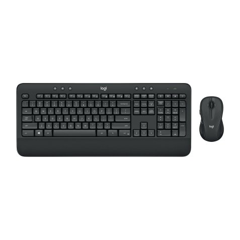 Logitech MK545 ADVANCED Wireless Keyboard and Mouse Combo clavier Souris incluse Bureau RF sans fil Français Noir