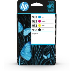 HP 932 Black/933 Cyan/Magenta/Yellow 4-pack Original Inks