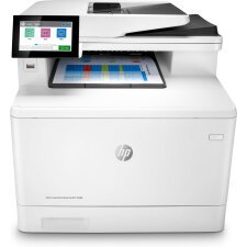 HP Color LaserJet Enterprise Imprimante multifonction couleur LaserJet Enterprise M480f, Couleur, Imprimante pour Entreprises, Impression, copie, scan, fax, Taille compacte; Sécurité renforcée; Impression recto-verso; Chargeur automatique de documents de