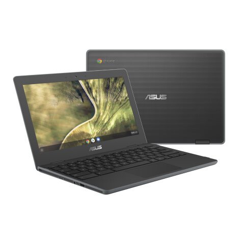 ASUS Chromebook C204MA-GJ0438 Intel® Celeron® N N4020 29,5 cm (11.6") HD 4 Go LPDDR4-SDRAM 32 Go eMMC Wi-Fi 5 (802.11ac) ChromeOS Gris