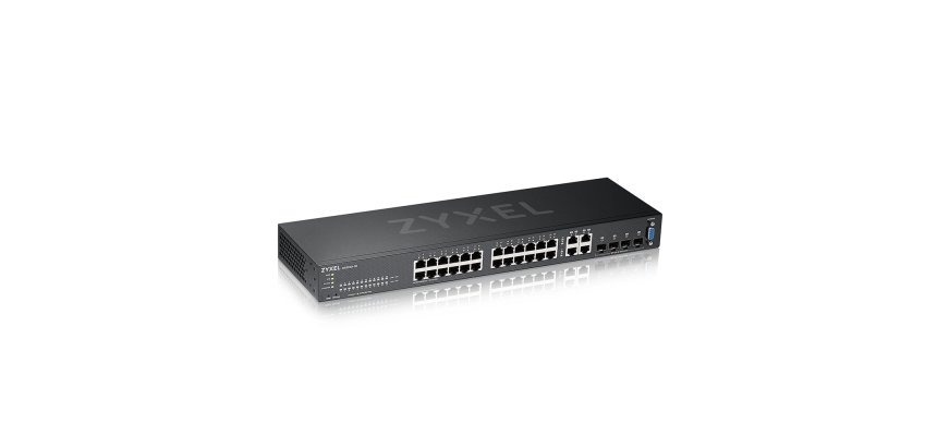 Zyxel GS2220-28-EU0101F network switch Managed L2 Gigabit Ethernet (10/100/1000) Black