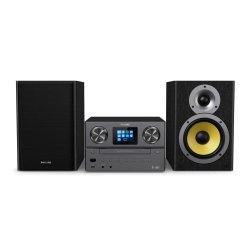 Philips TAM8905 Music System with Internet Radio, DAB+, Bluetooth, CD, USB, and Spotify Connect