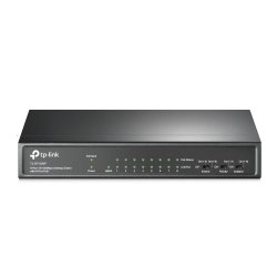 TP-Link TL-SF1009P switch No administrado Fast Ethernet (10/100) Energía sobre Ethernet (PoE) Negro