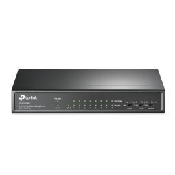 TP-Link TL-SF1009P commutateur réseau Non-géré Fast Ethernet (10/100) Connexion Ethernet, supportant l'alimentation via ce port (PoE) Noir